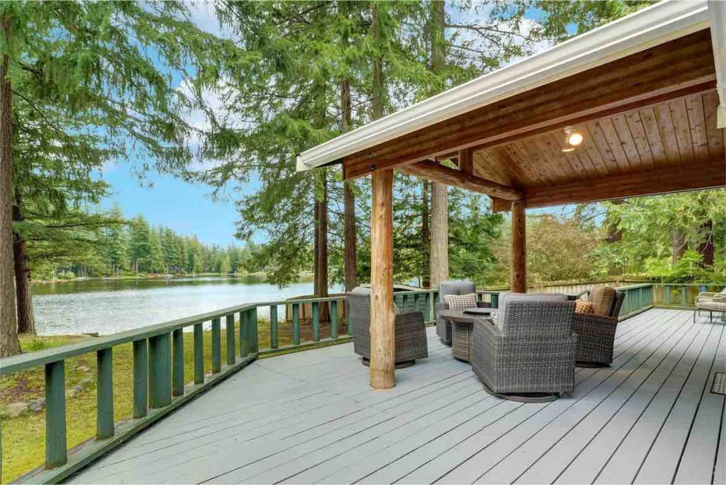 Charming Lakefront Log Cabin, photo 8