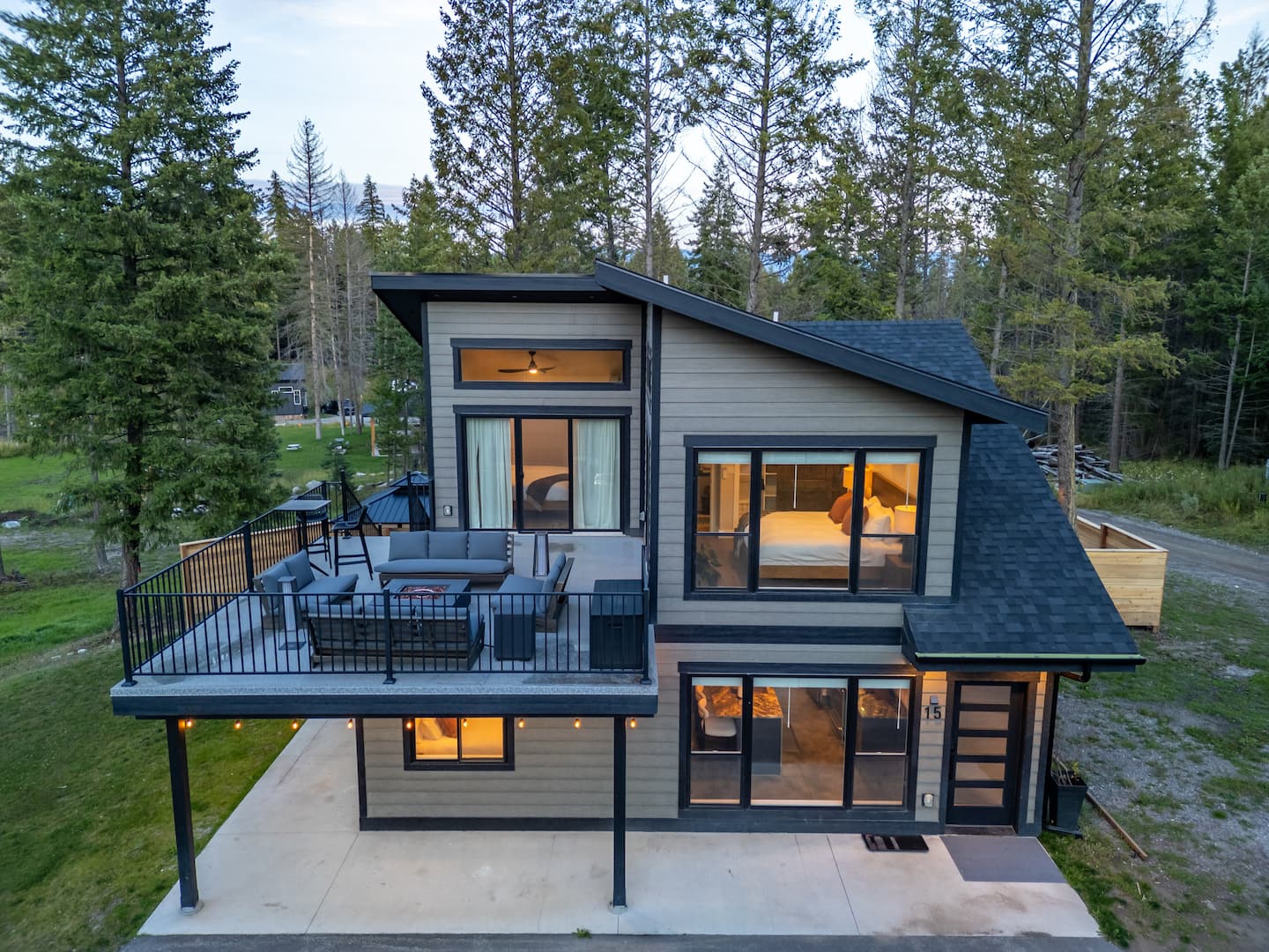 Secluded Luxury Glacier NP