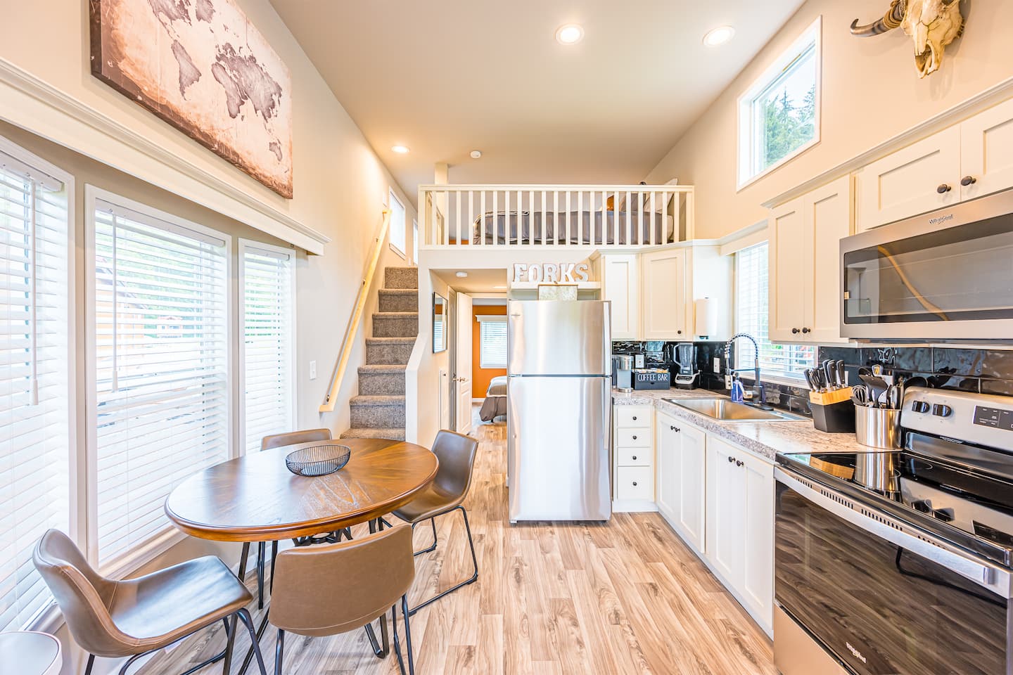Rainforest Tiny Home Retreat: Industrial — tiny home vacation rental in Forks, WA near Olympic National Park, photo 8