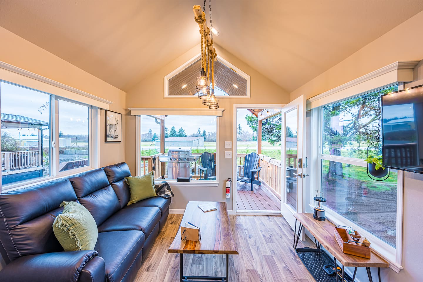 Rainforest Tiny Home Retreat: Rustic Modern — tiny home vacation rental in Forks, WA near Olympic National Park, photo 8